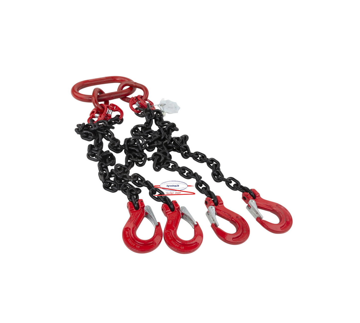 Kettengehänge  10mm 4 Haken  EN818-4 / Güteklasse 8