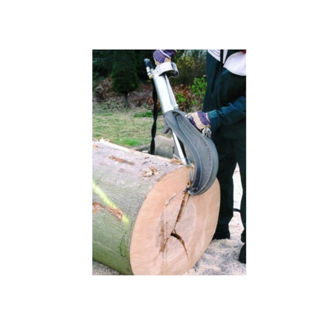 EDER Spaltgerät Keilstärke 120 mm / Druckkraft 75000 N