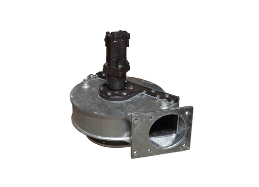 Turbobefüller für Vakuumfass Typ 460 D - mit Reinigungsklappe 8" / Linksanbau