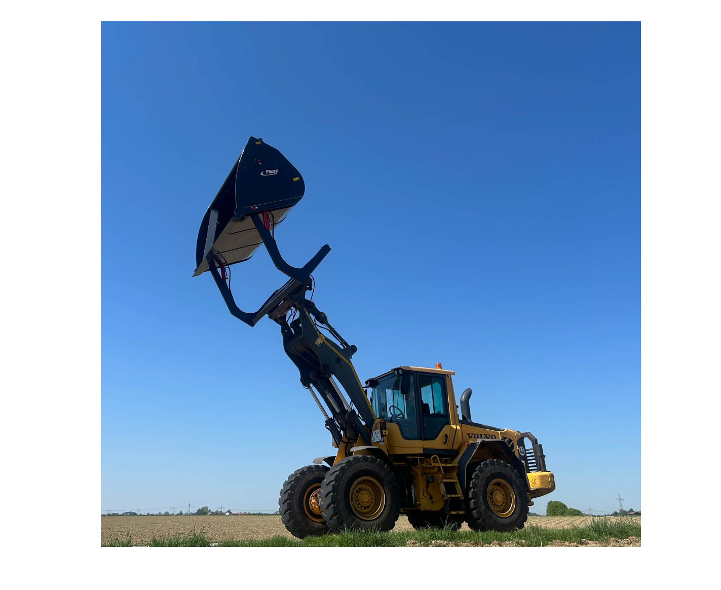 Radlader Hochkippschaufel »T-Rex« von Fliegl 3000mm Breite