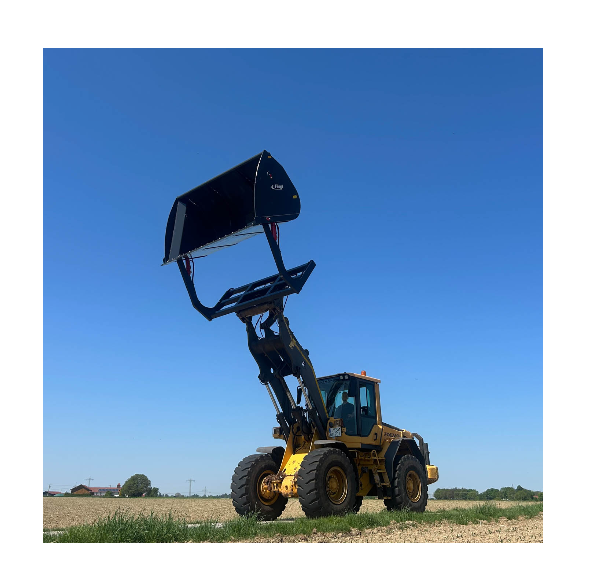 Radlader Hochkippschaufel »T-Rex« von Fliegl 3000mm Breite