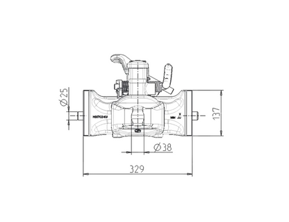 Sauermann Zugmaul 330 mm