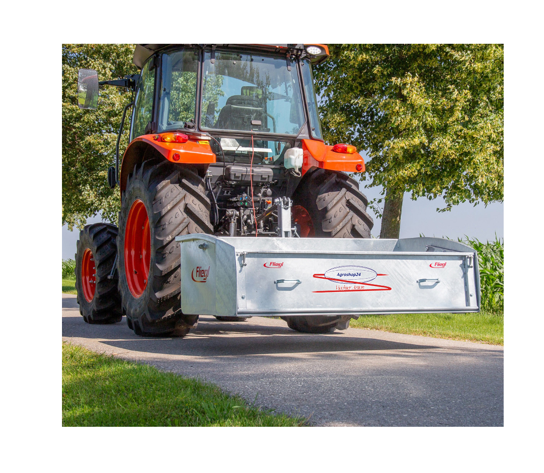 Fliegl Heckschaufel Heckcontainer Transportcontainer Heckmulde Traktor Mulde