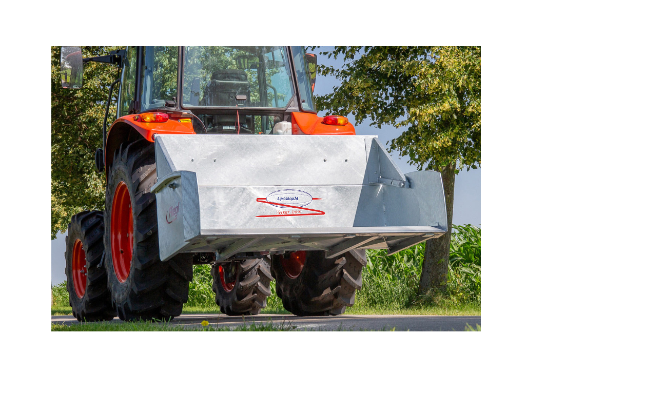 Fliegl Heckschaufel Heckcontainer Transportcontainer Heckmulde Traktor Mulde