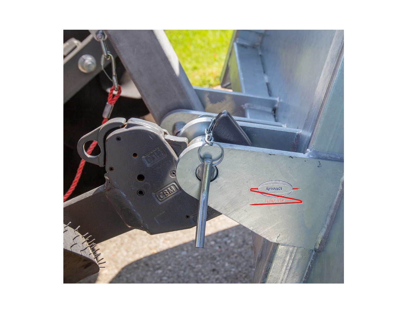 Fliegl Heckschaufel Heckcontainer Transportcontainer Heckmulde Traktor Mulde