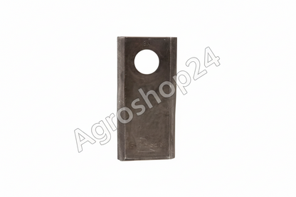 Mähmesser rechts 107x45x4 mm, Bohrung Ø 18,25 mm Kuhn /John Deere/New Holland