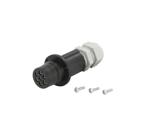 Multifaster Stecker Konnector elektr. 7-polig m Traktor Frontlader