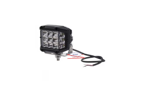 Arbeitsscheinwerfer LED, 22.5W, 2850lm, quadratisch, 10/30V, 89x73x97mm,