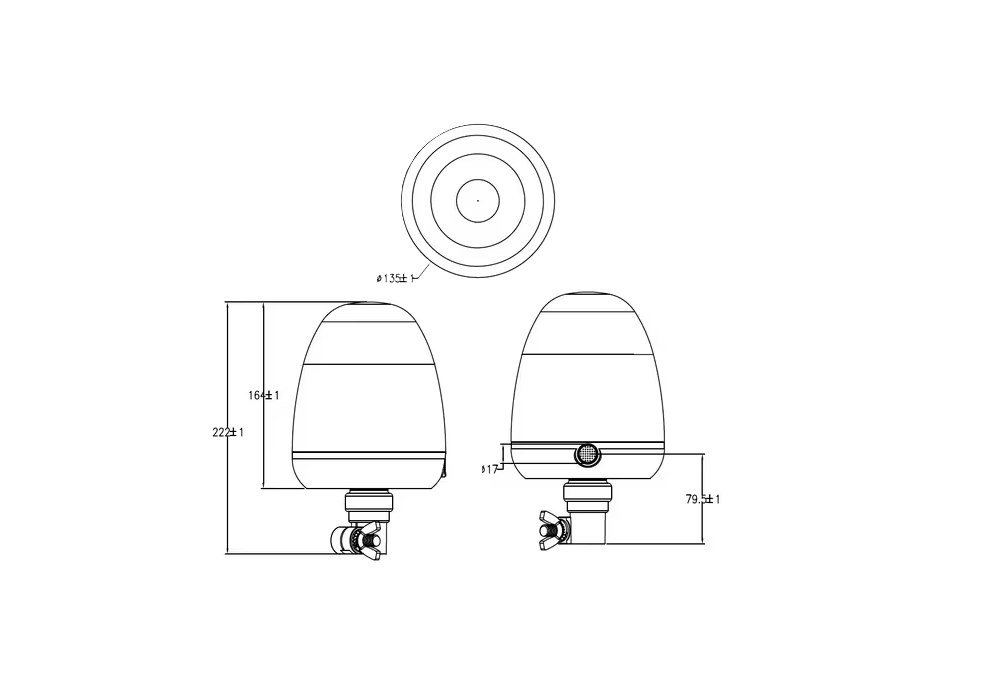 John Deere  Rundumleuchte, 12;24V, 25;30 W