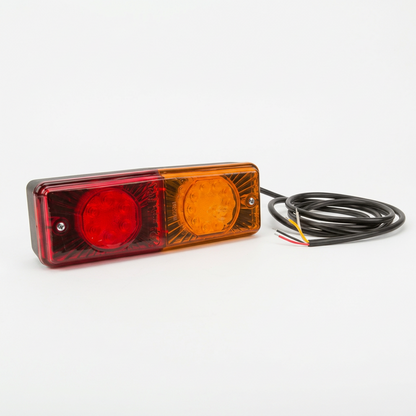 Rückleuchte LED 12/24V 200mmx70mm  Kabel 2,0m Anhänger Anbaugerät