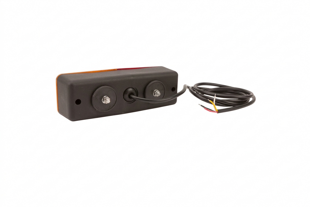Rückleuchte LED 12/24V 200mmx70mm  Kabel 2,0m Anhänger Anbaugerät