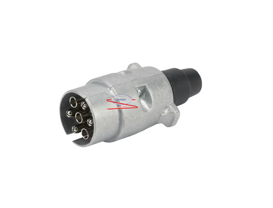LA403012 Stecker 7-polig Metall 12V