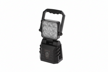 Arbeitsleuchte LED  weiß/orange, 9 Hochleistungs-LEDs, mit Wandhalterung