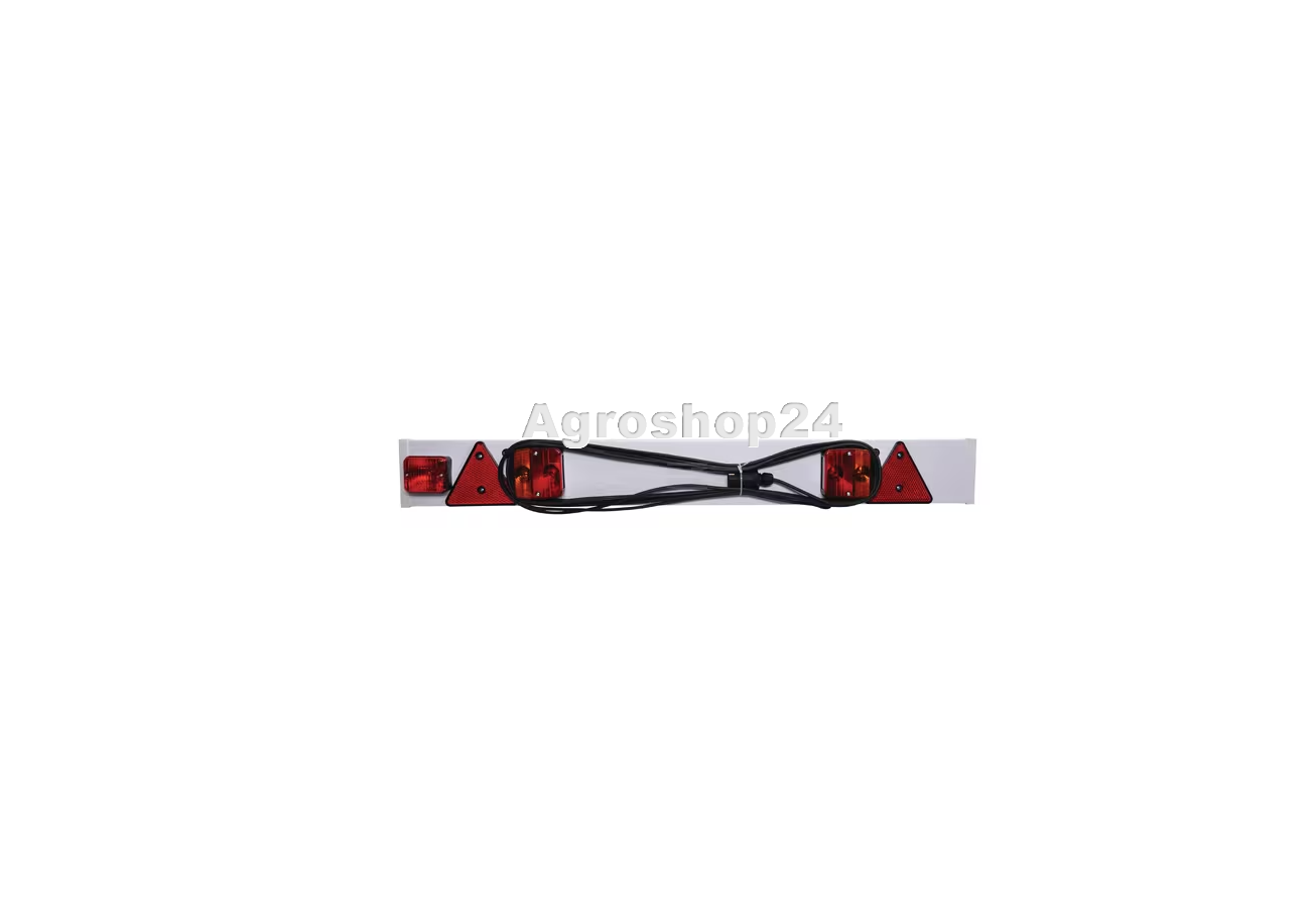 Leuchtbalken 1220mm, 12m Kabel Rückleuchten Anhänger Anbaugerät