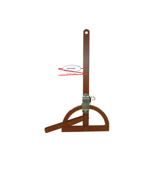 LEV1 Handbremshebel 570x260mm Anhänger Gummiwagen Landwirtschaft