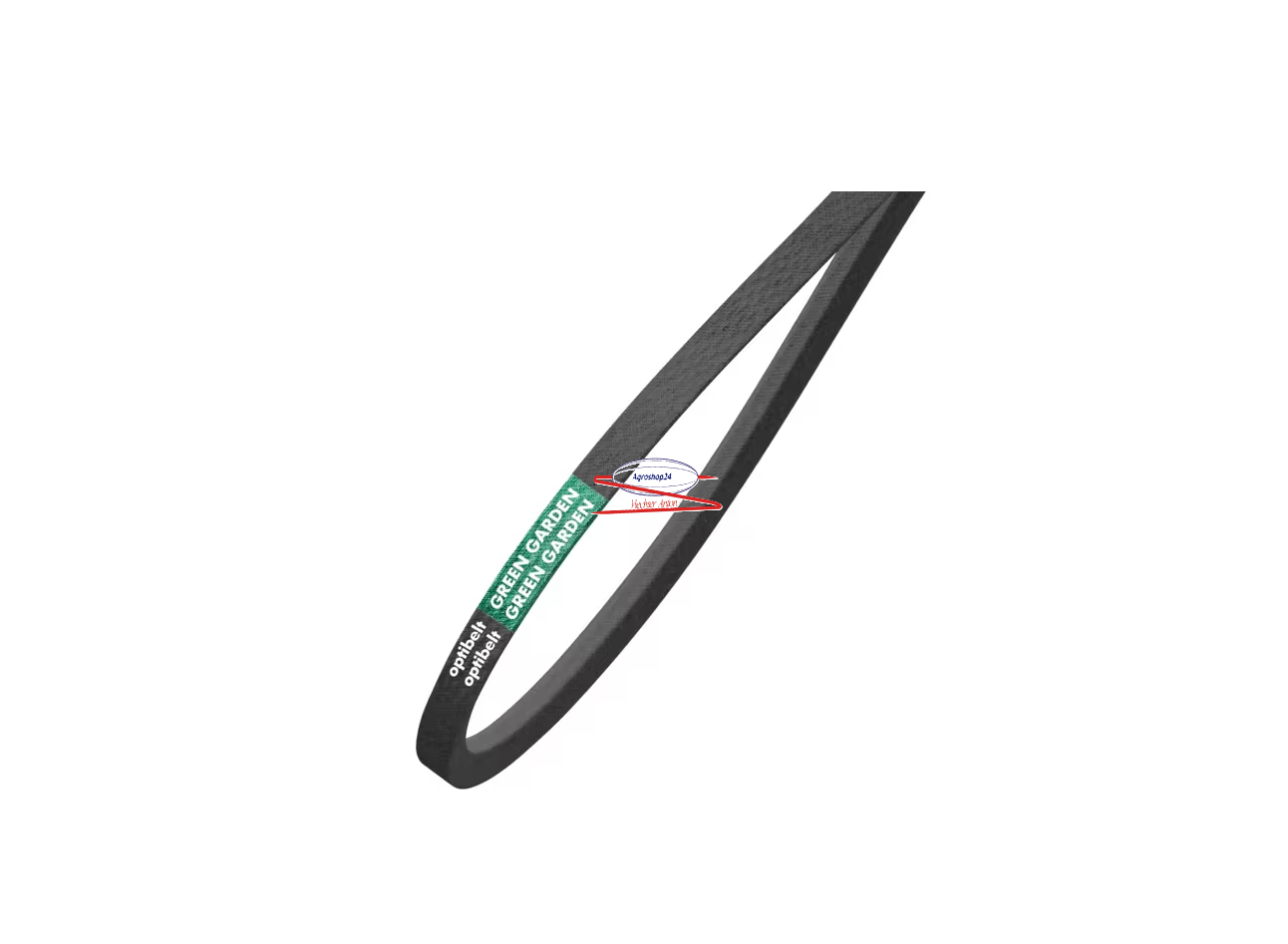 LG2001054 Keilriemen für Sabo Rasenmäher SAU14059 10x5,1