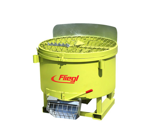 Betonmischer, Zwangsmischer, Mischmeister Fliegl Favorite 600