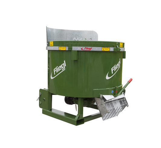 Betonmischer, Zwangsmischer, Mischmeister Fliegl Garant Typ 1002 SS