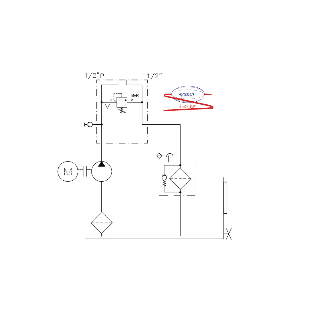 Hydraulikaggregat Aggregat PP 70tr 16,6ccm 7,5kW Hersteller Kramp PP85C001