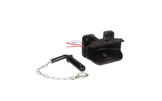 RO805B4000C Anhängerkupplung - mit Flansch 140x80mm Rockinger Zugmaul