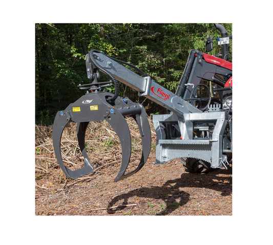 Fliegl Rückezange RZ185 LongNeck Combi Euro und Dreipunkt