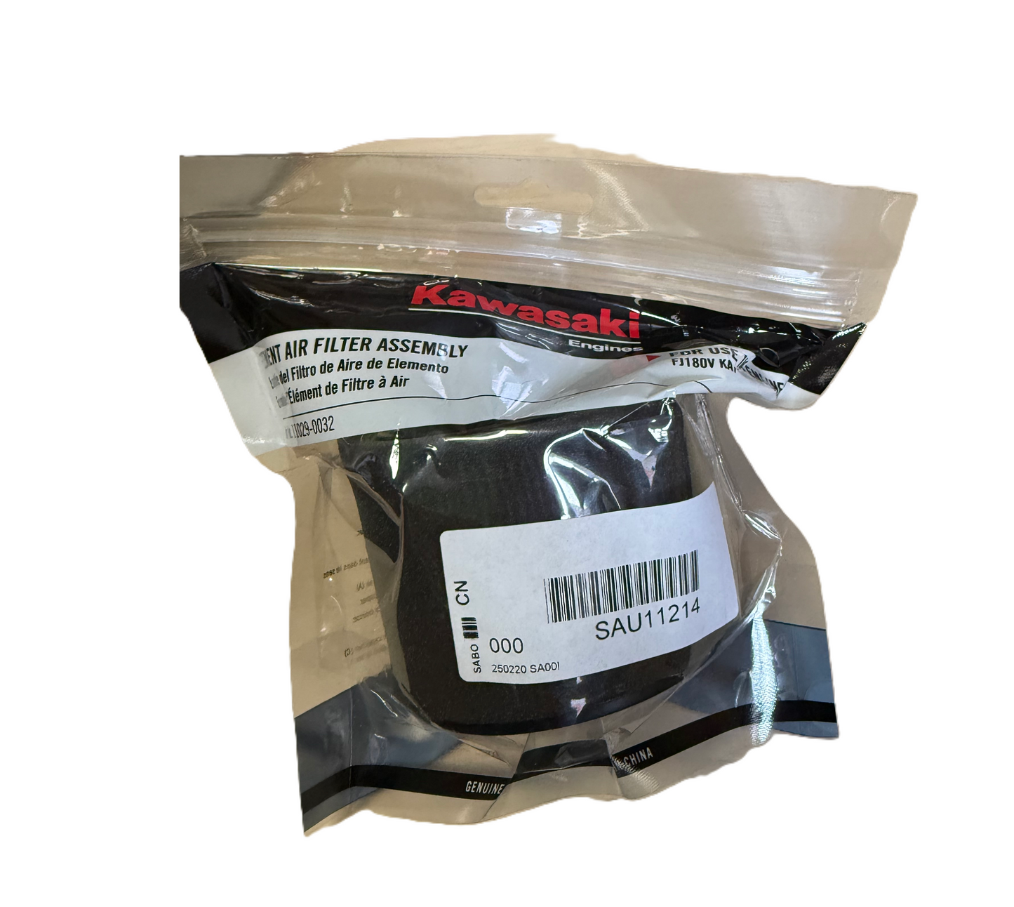 SAU11214 Luftfilter Sabo Rasenmäher Kawasaki Motor