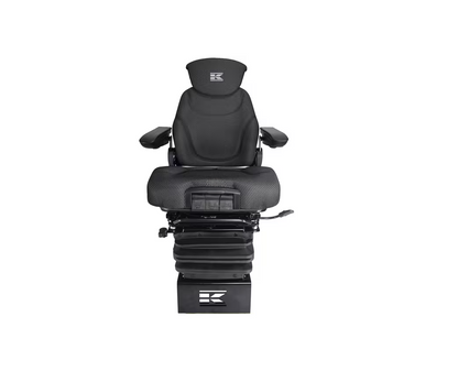 Schleppersitz, Traktorsitz, Seat K-Lux, luftgefedert, 520 mm, 12 V, schwarz