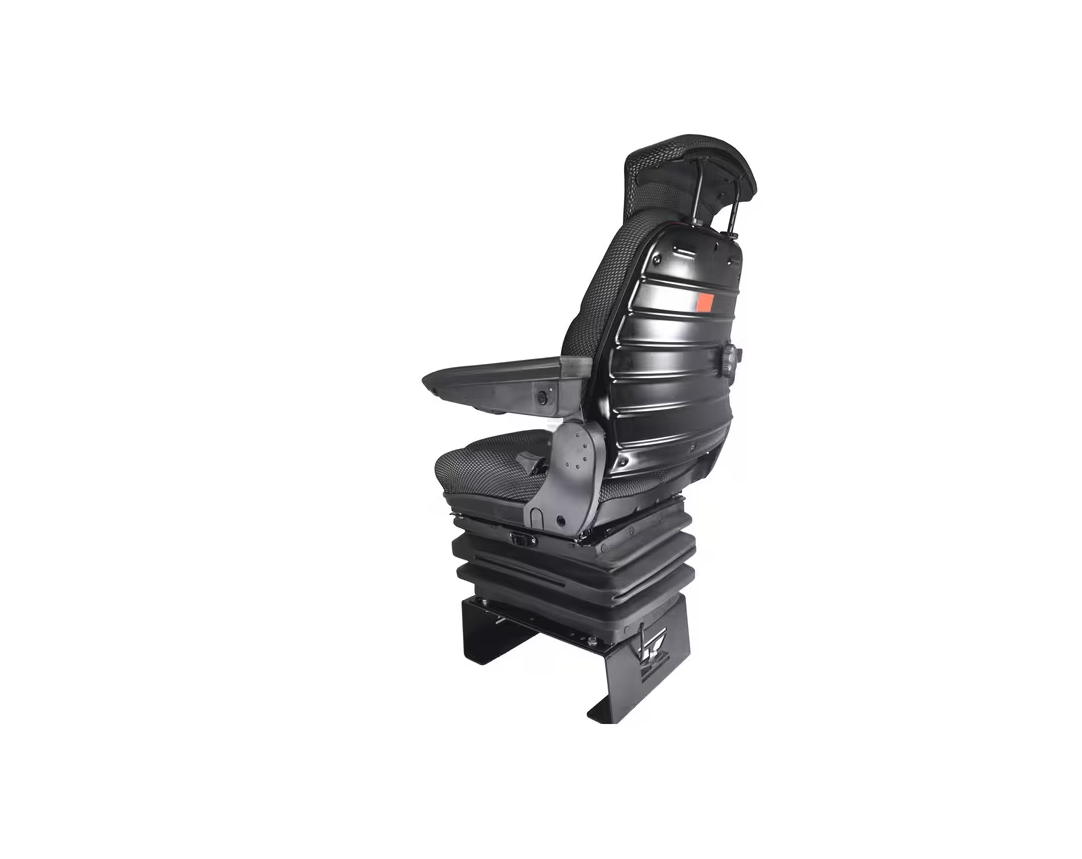 Schleppersitz, Traktorsitz Sitz K-Lux, luftgefedert, 490 mm, 12 V, schwarz