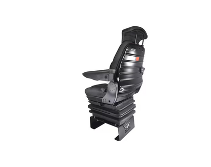 Schleppersitz, Traktorsitz Sitz K-Lux, luftgefedert, 490 mm, 12 V, schwarz
