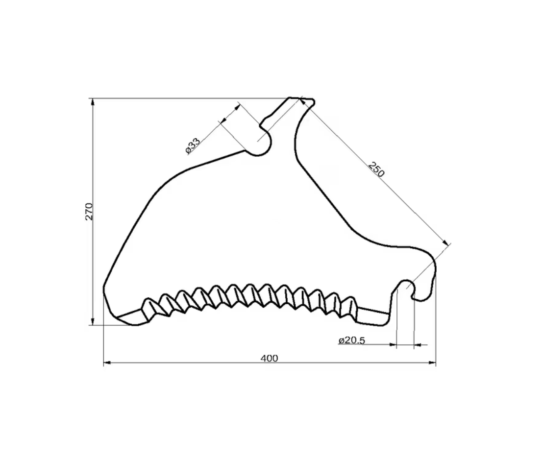Ladewagenmesser 434013 / 434135Pöttinger Jumbo, Jumbo Combiline, Torro