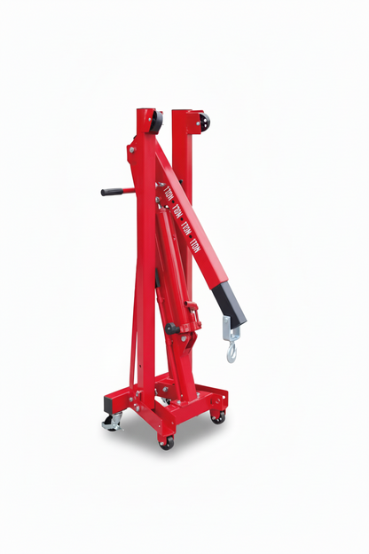 Mobiler Werkstattkran 1000kg Motorkran Motorheber Getriebeheber Klappbar