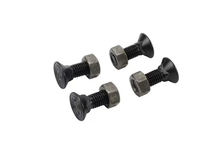 Pflugschar Schrauben und Muttern verpackt M10 x 30mm 10.9 4Stk.