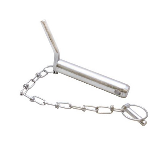 Oberlenkerbolzen Kat. 1 / Ø 19mm / L-135mm / mit Griff und Kette