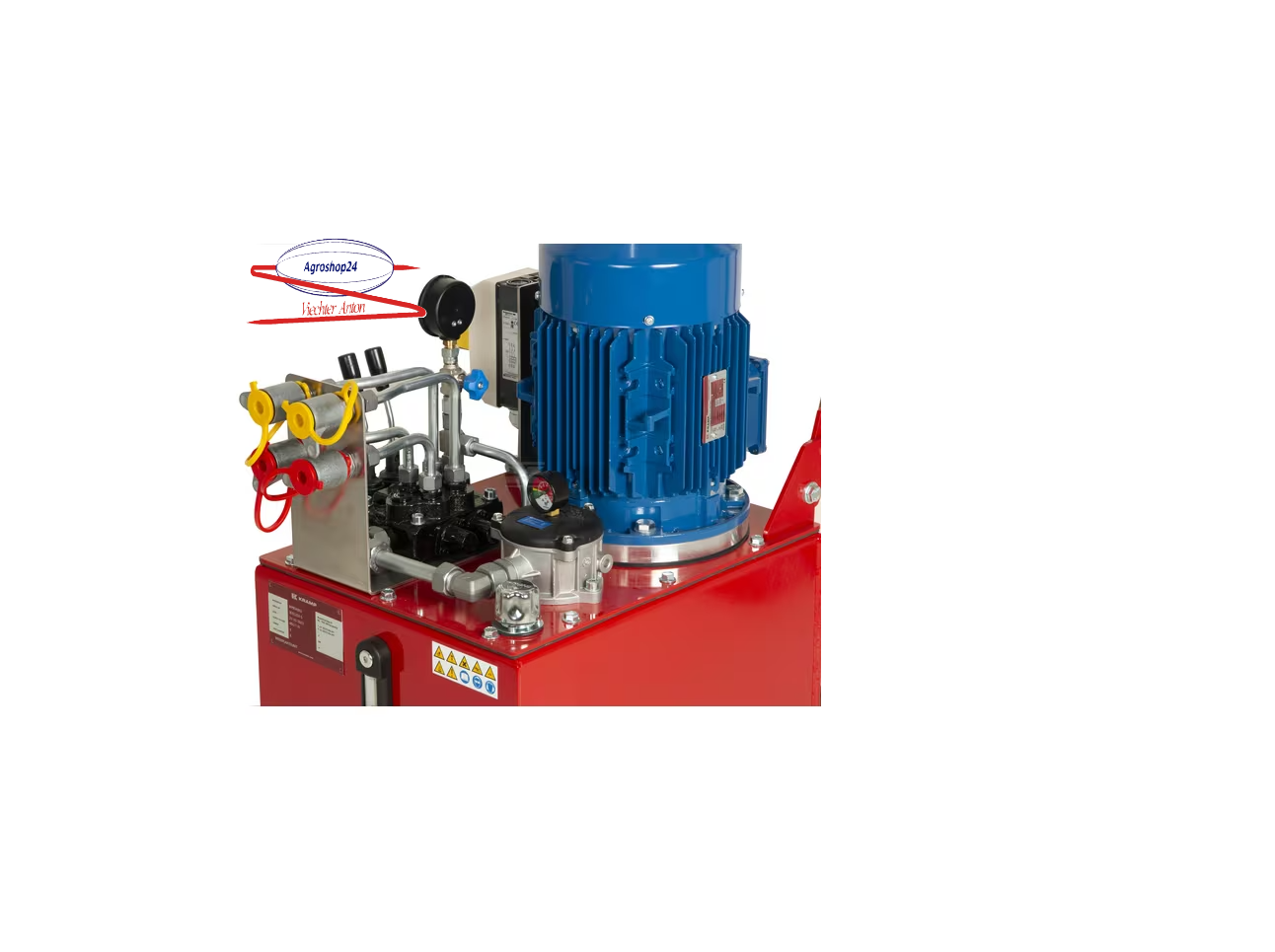 WP85A002 Werkstattgerät 35 ltr 12l/min Hydraulikaggregat Kramp