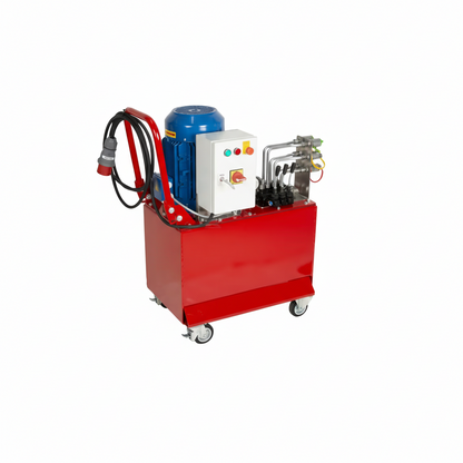 WP85C002 Werkstattgerät 75ltr 20l/min Hydraulikaggregat Kramp
