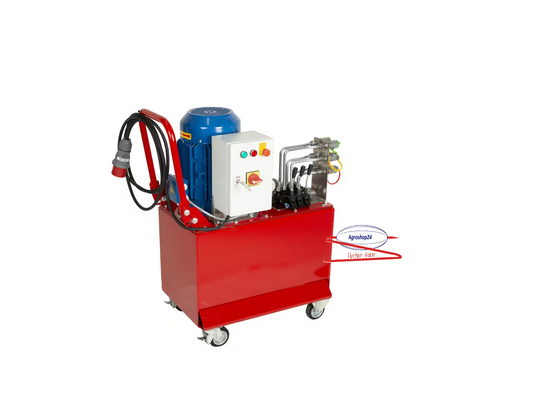 WP85C002 Werkstattgerät 75ltr 20l/min Hydraulikaggregat Kramp