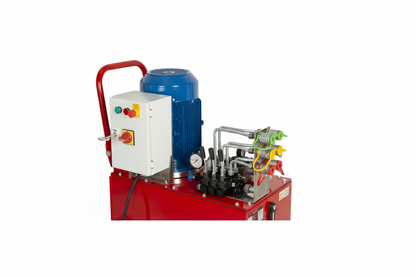 WP85C002 Werkstattgerät 75ltr 20l/min Hydraulikaggregat Kramp